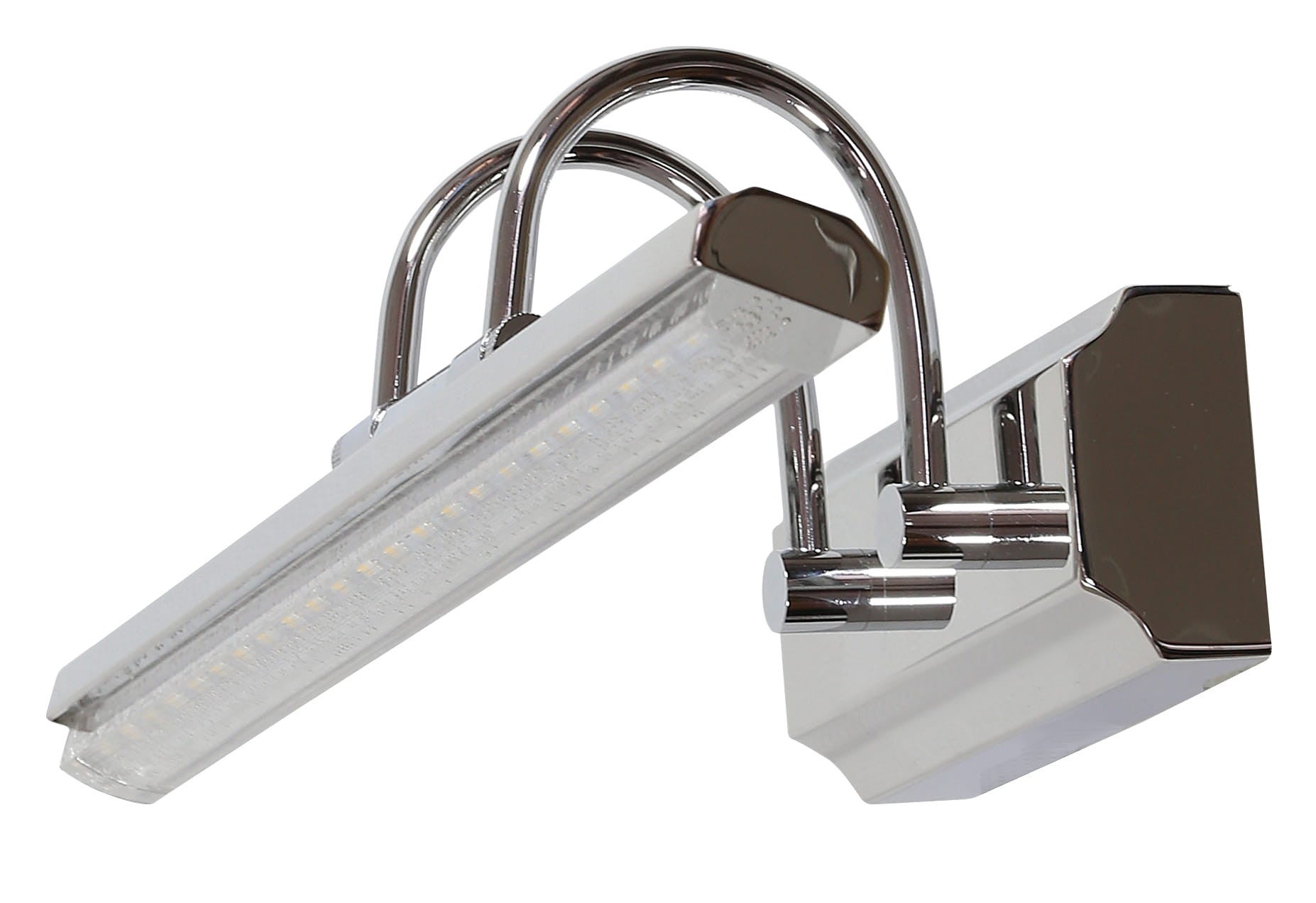 Kinkiet ścienny Gizel chromowany LED 7W 4000K 450lm wym: 11 x 40 x 14 cm akryl IP20 Candellux
