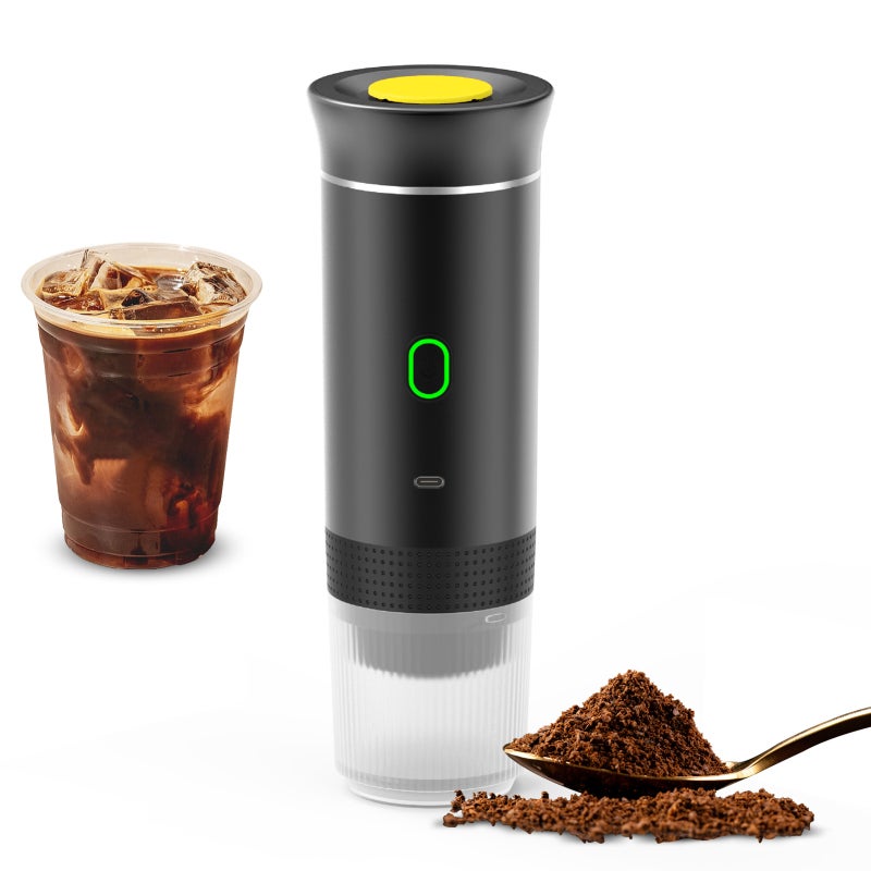 TONYSA Cafetière électrique portable sans fil 2 en 1, mini cafetière