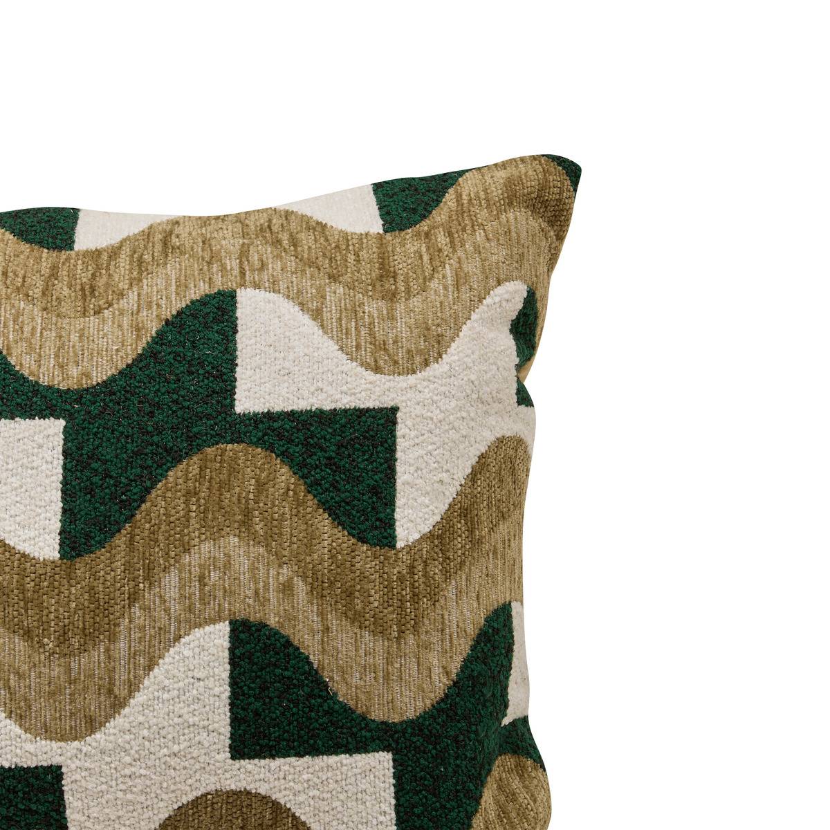 Coussin Floe vert Kaki 58x38cm - Atmosphera créateur d'intérieur - 3