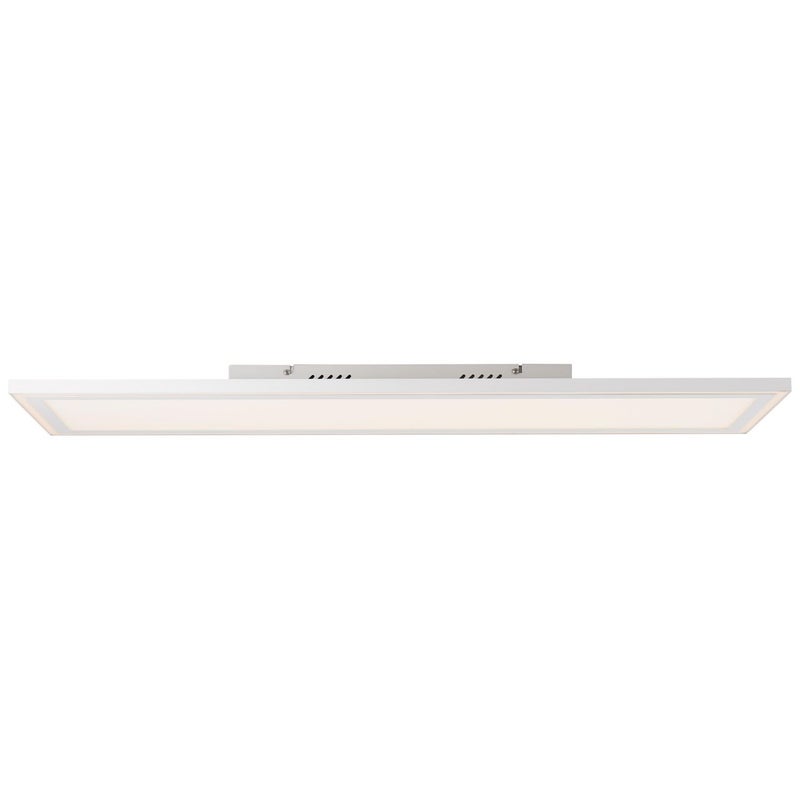 Lampa BRILLIANT, lampa sufitowa LED Laurice 100x25cm biała, 1x wbudowana dioda LED, wbudowana dioda LED 24W, (2600lm, 2700-6500K), ściemnianie ciągłe