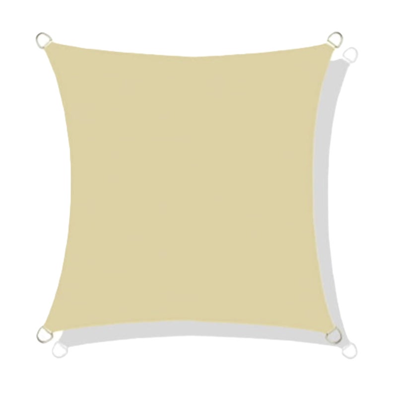 Żagiel przeciwsłoneczny Aio Factory wodoodporny codura beżowy 3x3 m 1szt