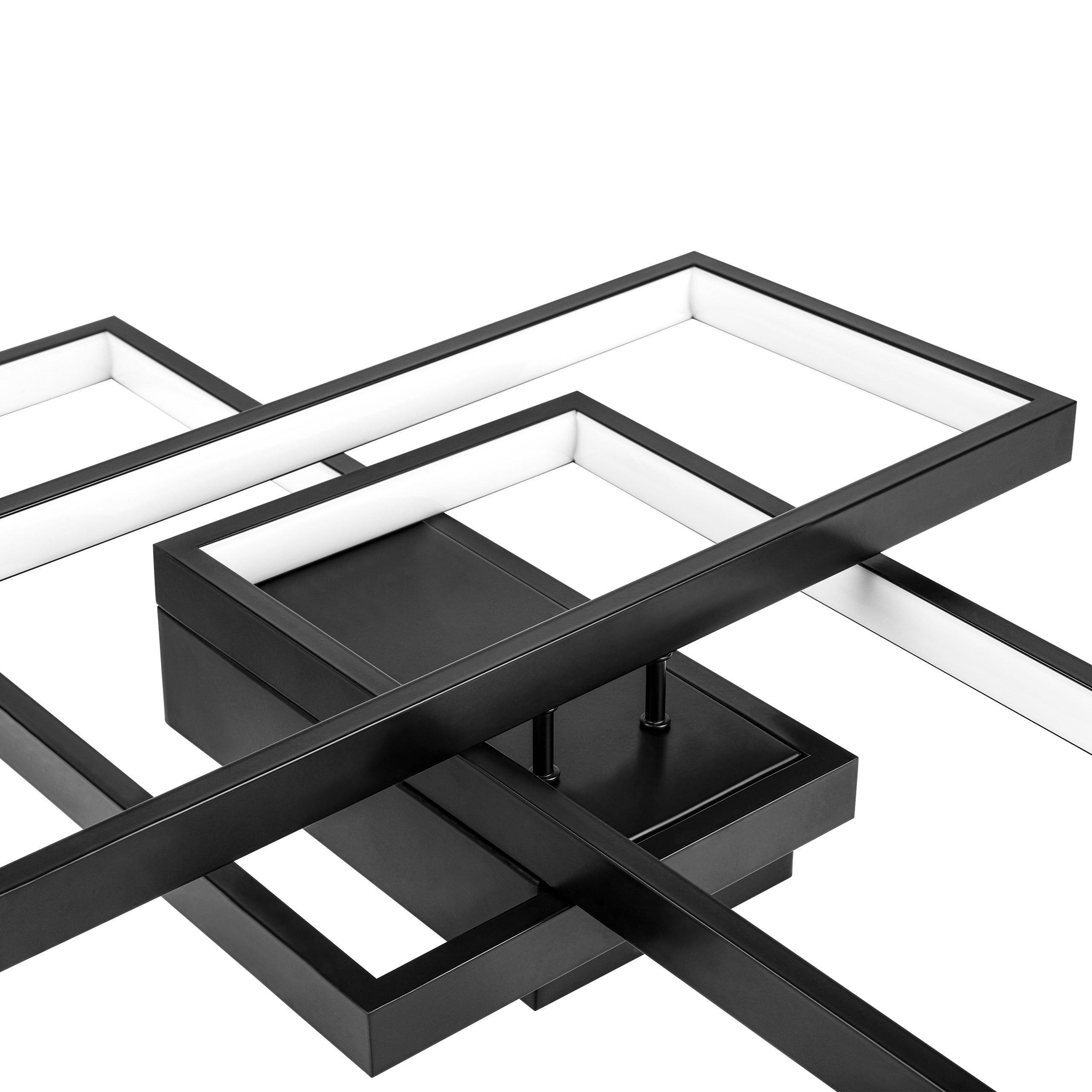 Żyrandol LED Orion 72W 56x37x8 cm IP20 3000K-6500K regulacja barwy i ściemniania czarny MasterLED - 6