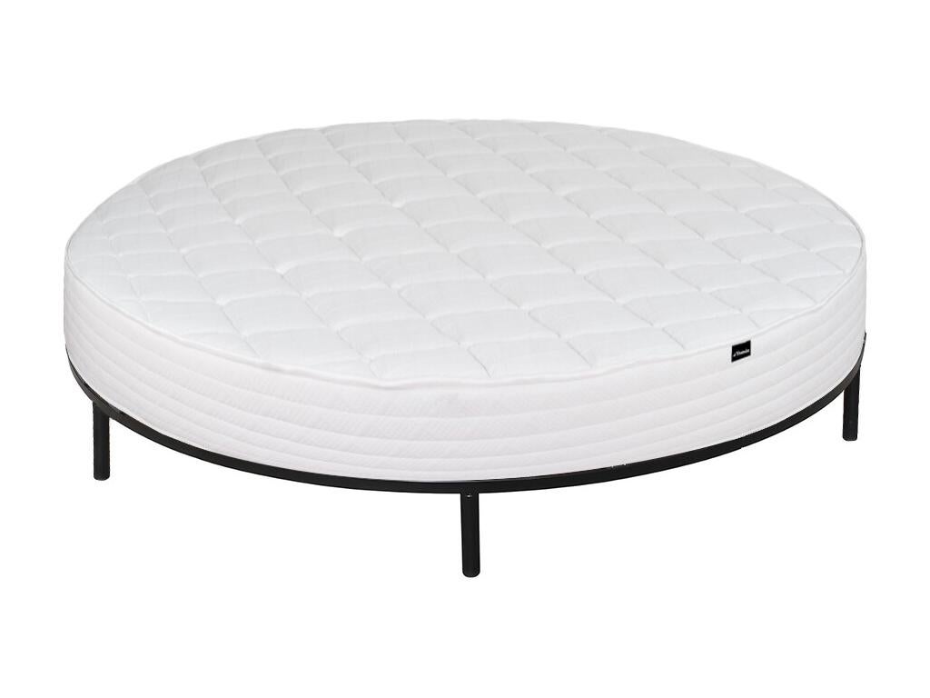 Set rete e materasso rotondo ROMA di YSMÉE 220 x 220 cm Leroy