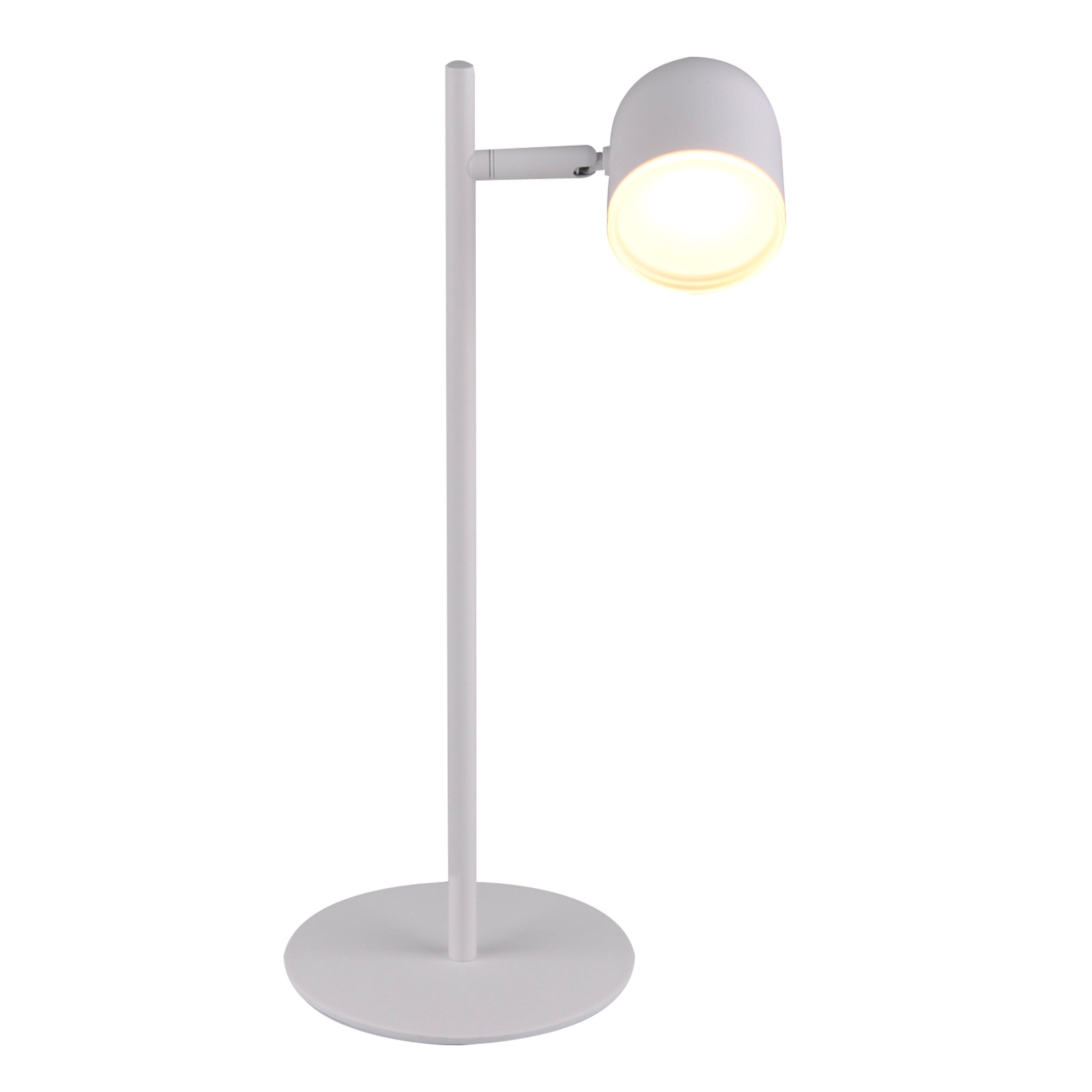 Lampa biurkowa Rawi biała LED 4.2W 3000K 440lm wym: 40,6 x 21 x 15 cm tworzywo sztuczne Polux