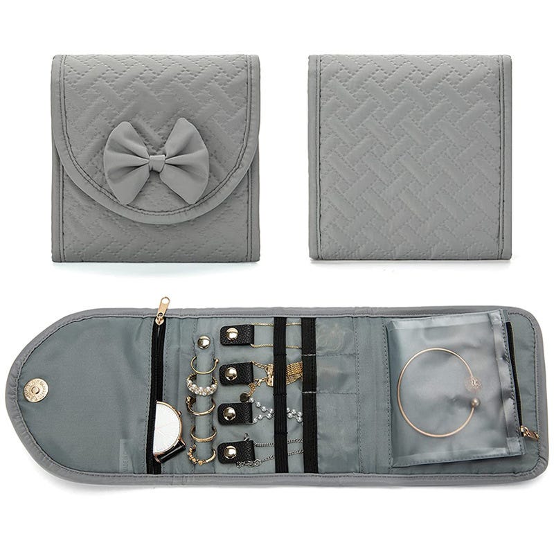 Accessoire Organisation Bijoux FUNSEED Pochette De Rangement à Bijoux En Feutre, Portable Et Pliable - Parfaite Pour Colliers, Boucles D'oreilles, Bagues étui De Voyage Pour Bijoux En Feutre Accessoire Organisation Bijoux FUNSEED Pochette De Rangement à Bijoux En Feutre, Portable Et Pliable - Parfaite Pour Colliers, Boucles D'oreilles, Bagues étui De Voyage Pour Bijoux En Feutre