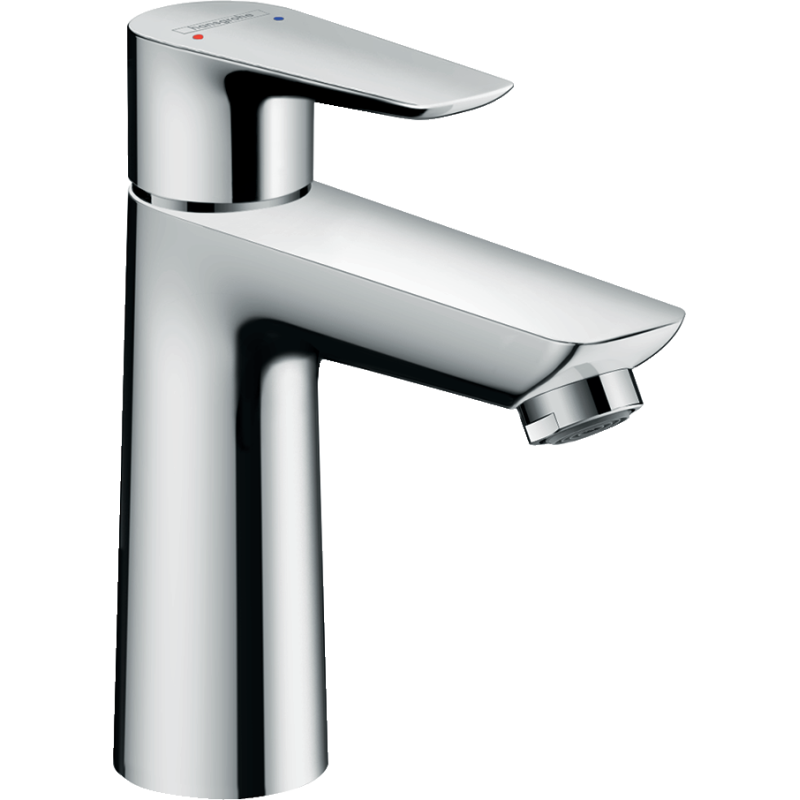 HANSGROHE 71710000 Talis E Jednouchwytowa bateria umywalkowa 110 z kompletem odpływowym z cięgłem Chrom