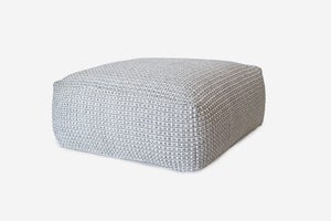4 pezzi Federe per cuscini in velluto, bianco e blu floreale, stile