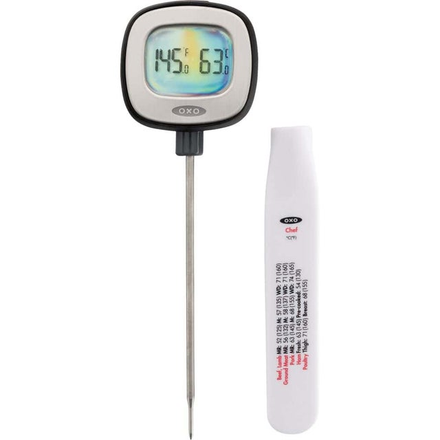 OXO termometr cyfrowy, stalowy, Good Grips