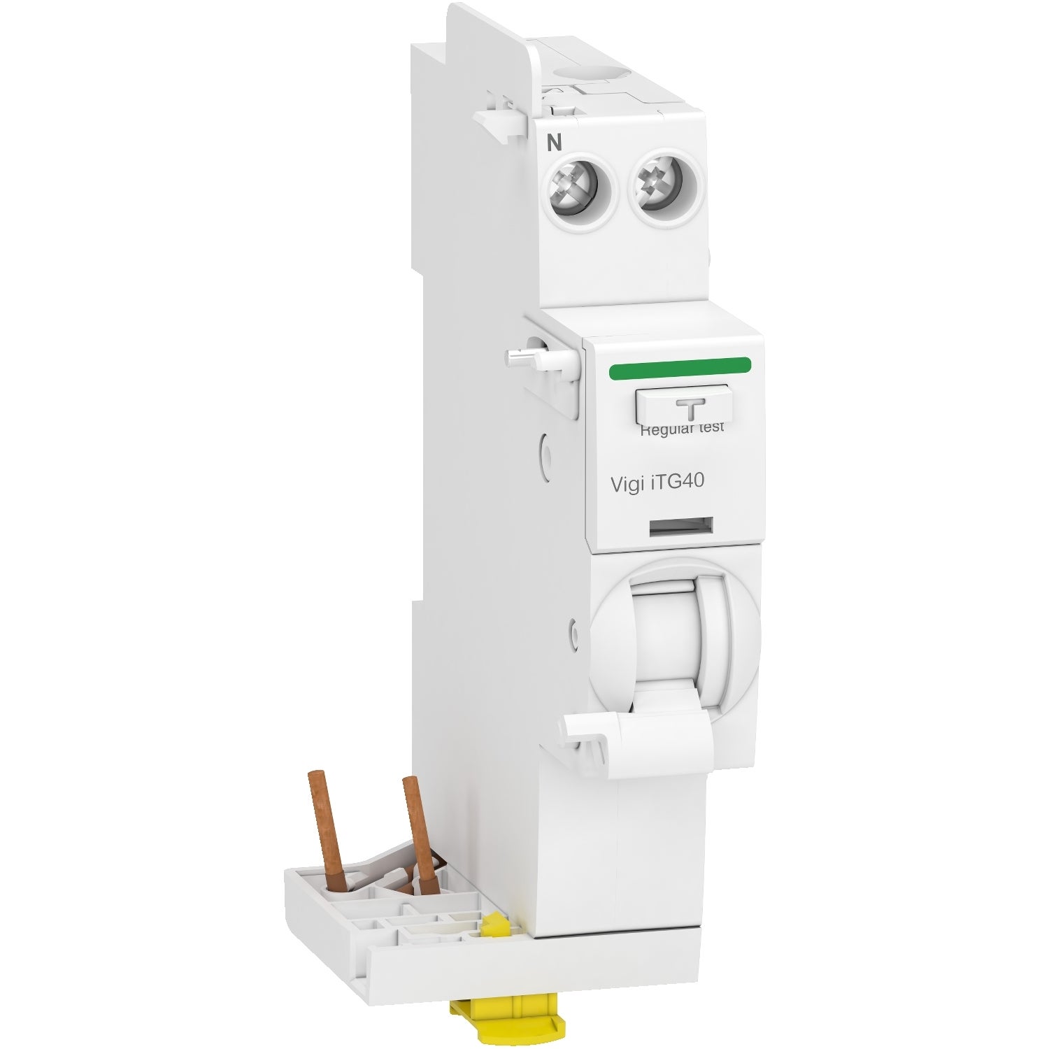 Bloc différentiel 25A - Vigi iTG40 - 30 mA - Type AC - 1P+N - 2
