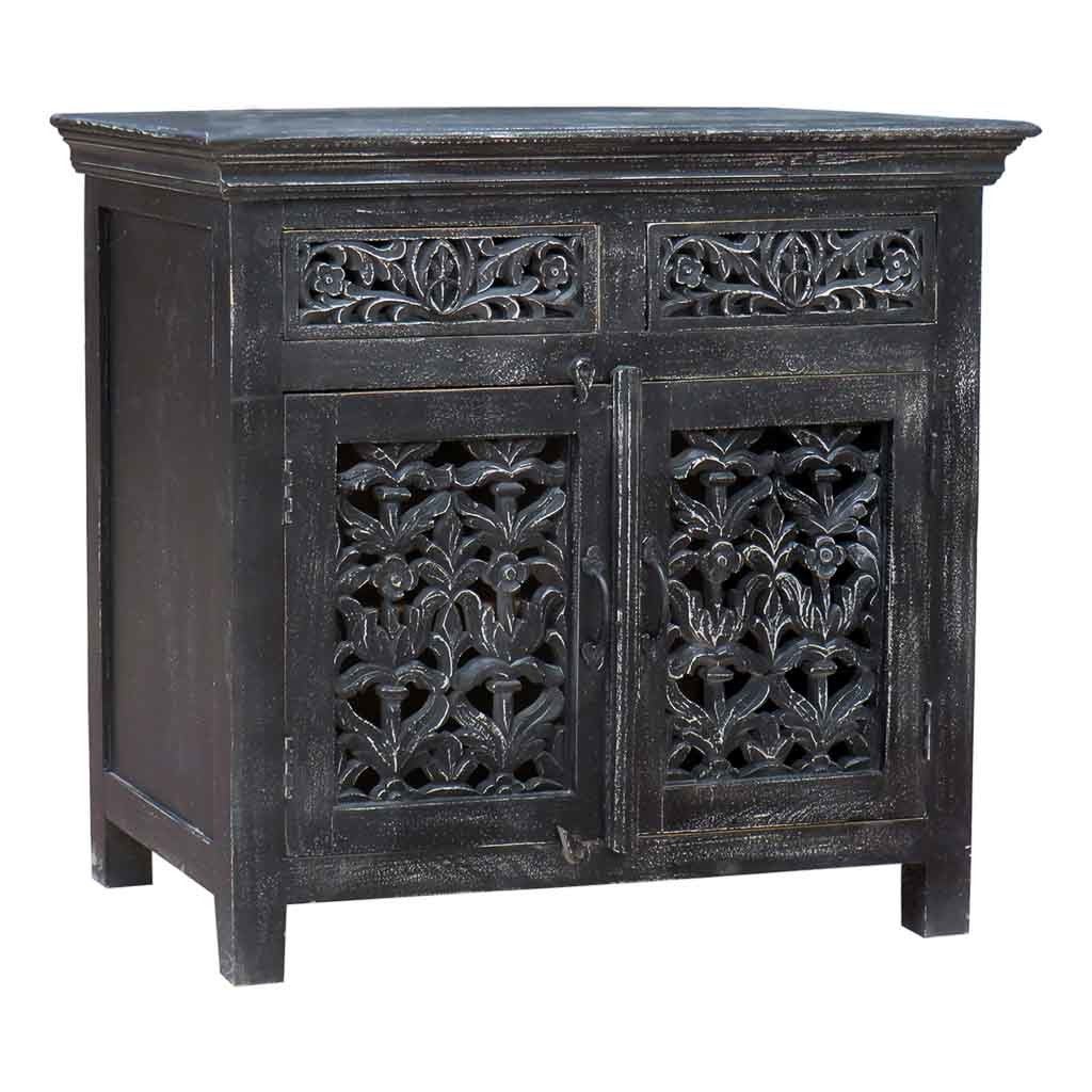 Wanderlust  Recibidor De Madera Acabado Artesanal 90X40x90h Cm , Leroy Merlin