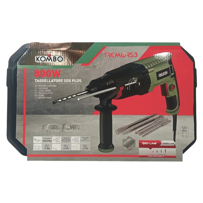 Martello Demolitore 1500W INGCO Trapano Perforatore Scalpellatore Tassellatore SDS Plus In - Foto 3