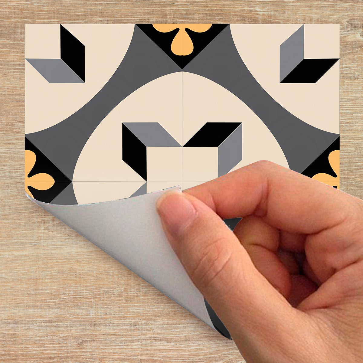 24 adesivi piastrelle di cemento mobili arocena - Sticker adesivo - adesivi murali - 24stickers15x15cm - 4