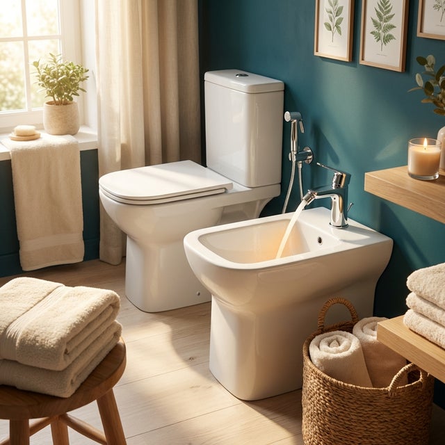 Bidet encastré en céramique blanche - Small | Gravena