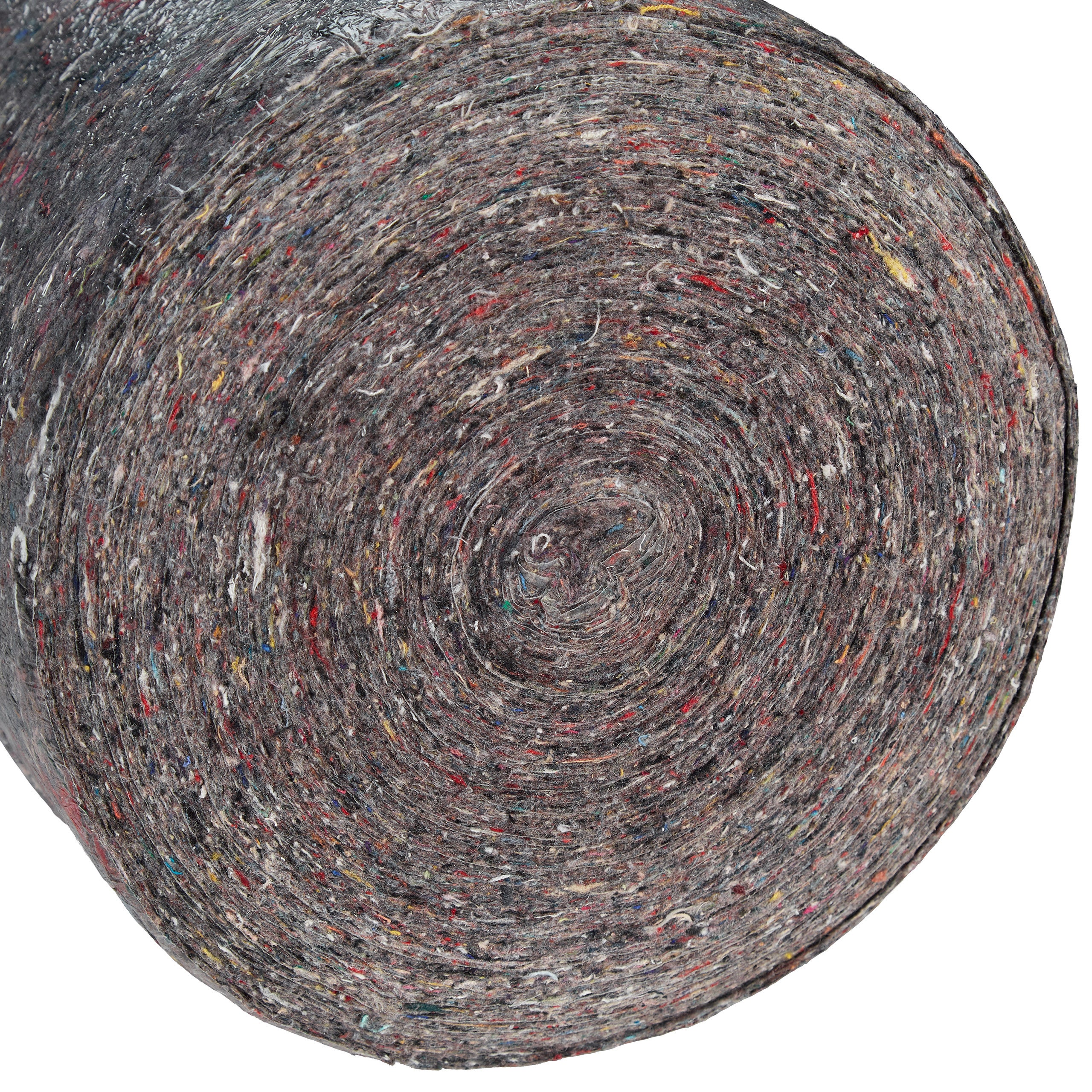 Rouleau de feutre de protection pour peinture et déménagement, 1 x 50 m, 50 m², antidérapant, déperlant, 220 g/m², gris, Relaxdays - 7