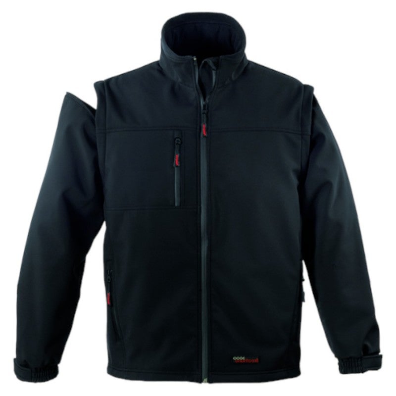 Veste YANG Softshell 2/1 noire, 310g/m² - COVERGUARD - Taille 3XL - 4