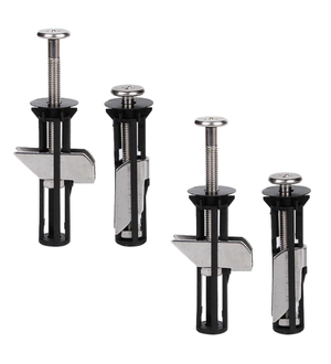 Kit De Fixation De Charnière En Acier Inoxydable Pour Abattant De Toilette, 2 Pièces De Fixations Pour Abattant De WC En Acier Inoxydable