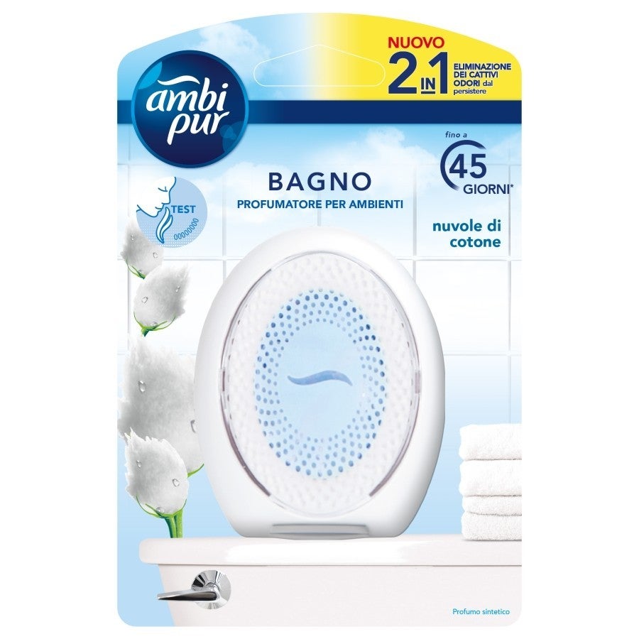 Gel de bain absorbant les odeurs Ambi-Pur Home en coton | Leroy Merlin