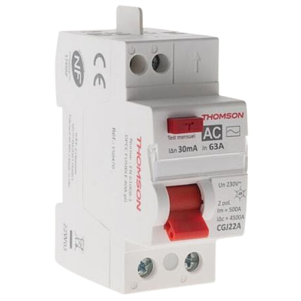 Thomson Interruttore Magnetotermico 1P+N 16A Con Terminali Automatici Easy Connect