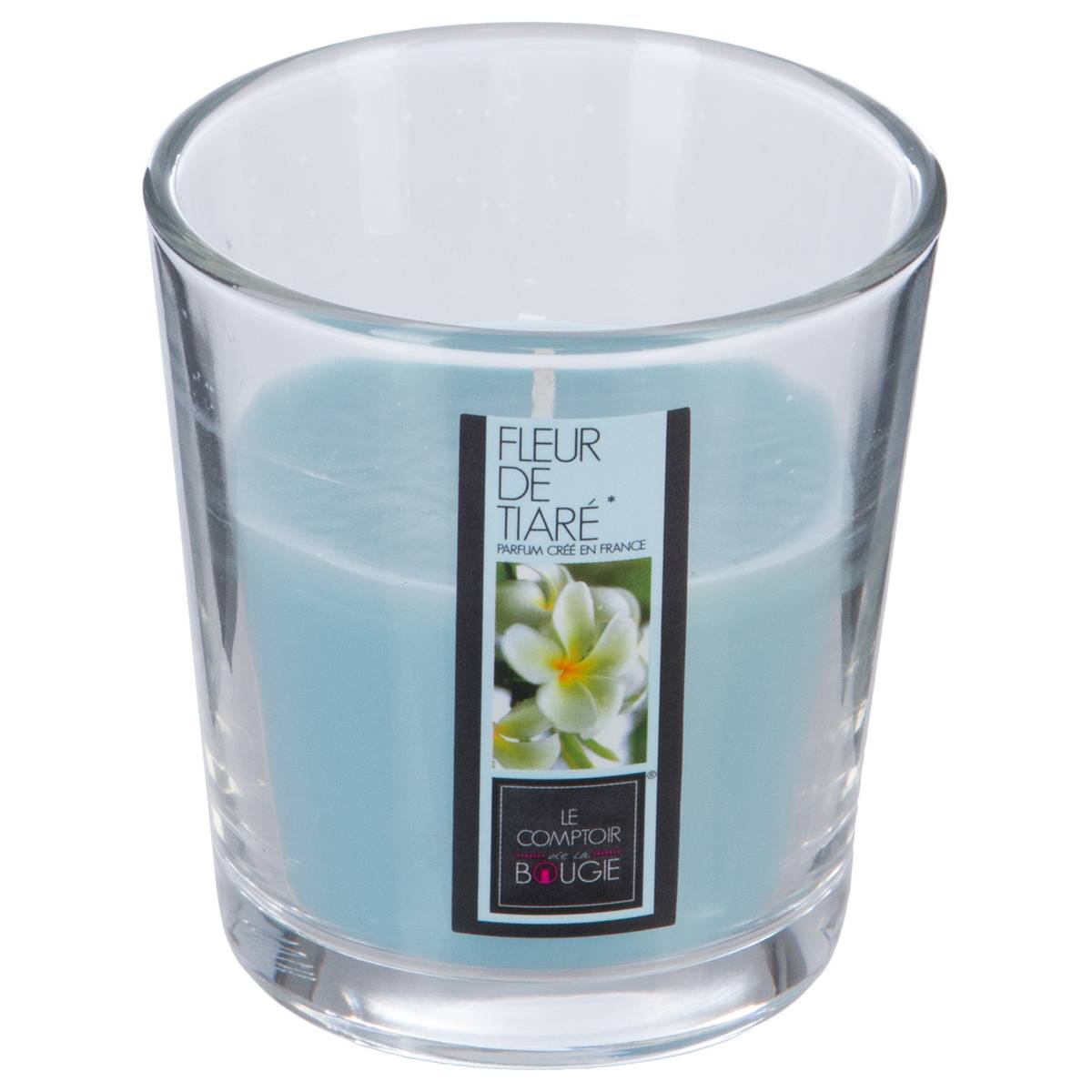 Bougie Verre Atmosphera Bougie Parfumée Fleur De Tiaré Atmosphera
