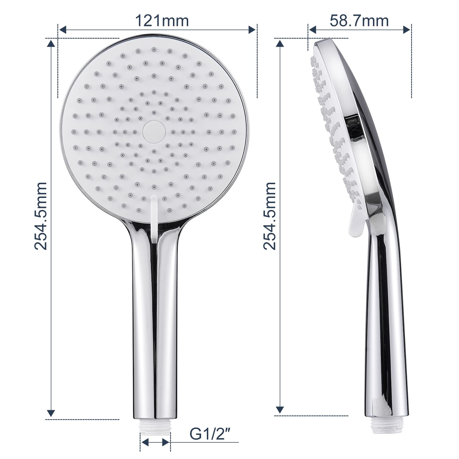 Soffione Doccia Soffione Doccia A Risparmio D Acqua Con 7 2