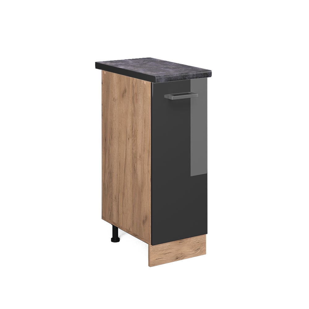 Vicco Szafka apteczna R-Line, Antracyt wysoki połysk, 30 cm , BP Antracyt