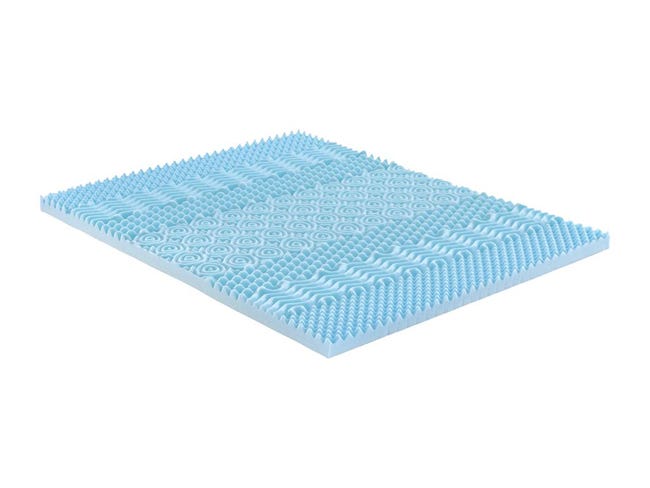 Coprimaterasso Memory Foam Dreamsmith 7 Zone - Topper King Size Con Gel Coprimaterasso Memory Foam Dreamsmith 7 Zone - Topper King Size Con Gel