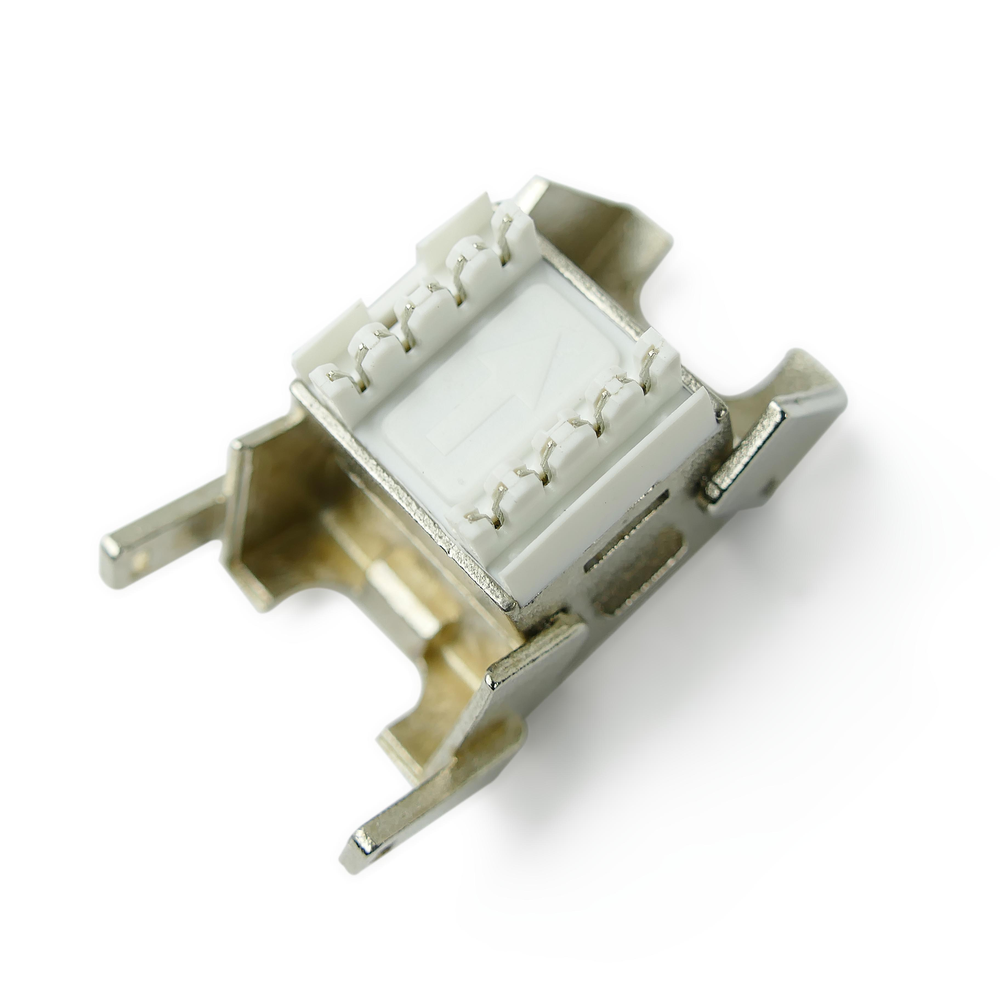 Keystone RJ45 Cat.6A Femme à TB110 STP monté sans outils - 5