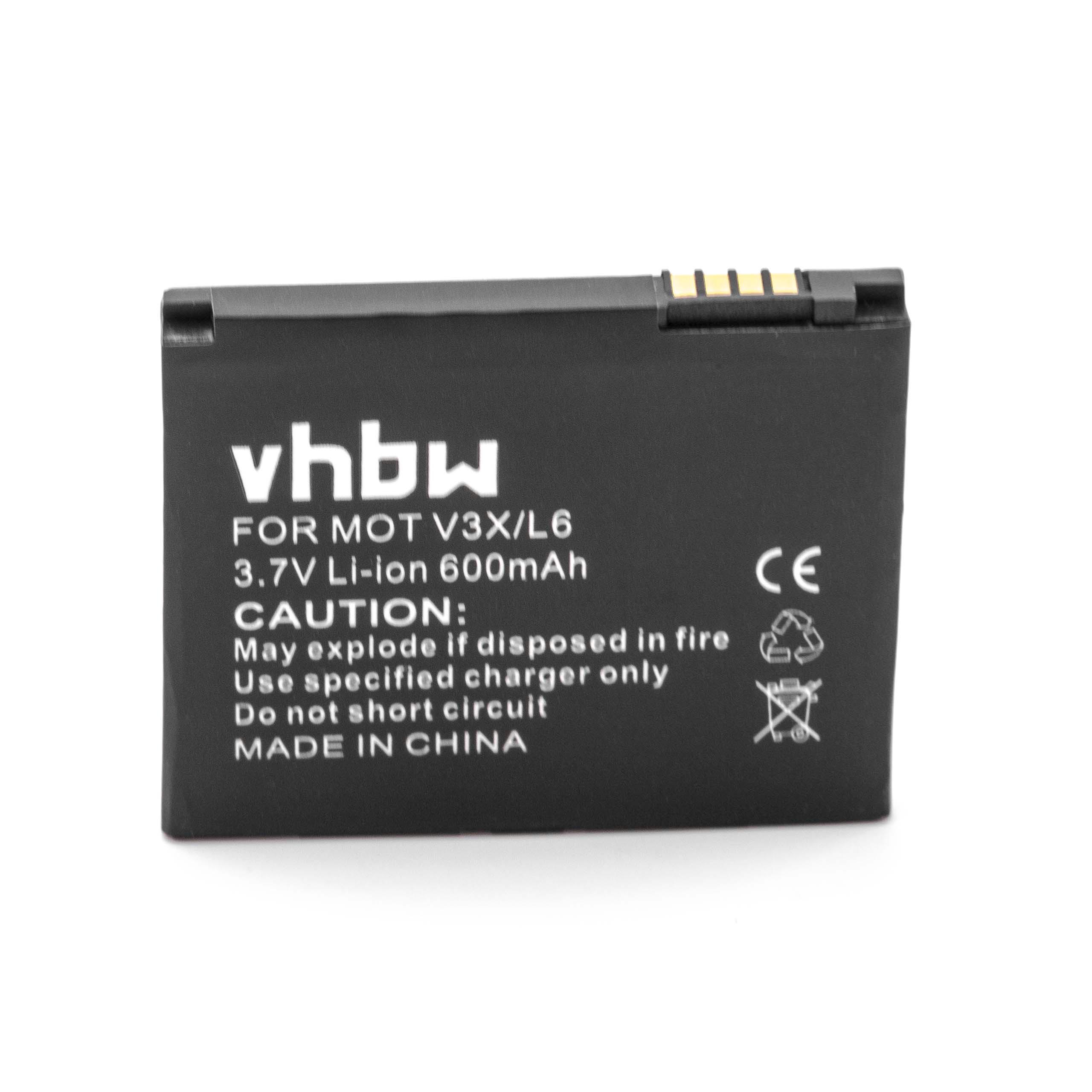 Bundle] battery Li-Ion for Motorola RAZR V3 / RAZR V3i / PEBL U6 (replaced BA700 / BR50 / SNN5696B) | mobile generation