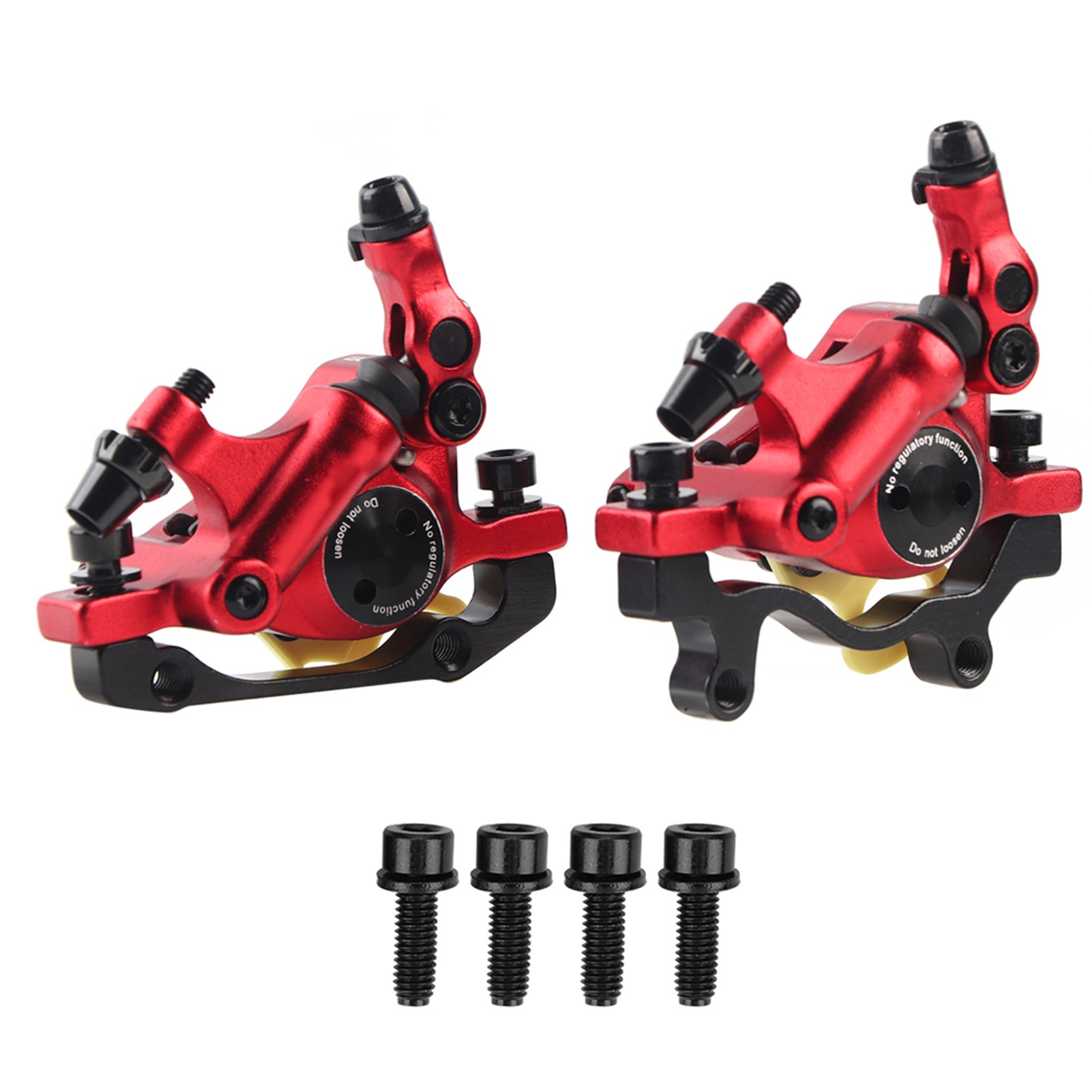 Étrier De Frein à Disque Mécanique AIDNTBEO Pour Vélo - Aluminium - Compatible Disques F180/R160 - Avant/arrière
