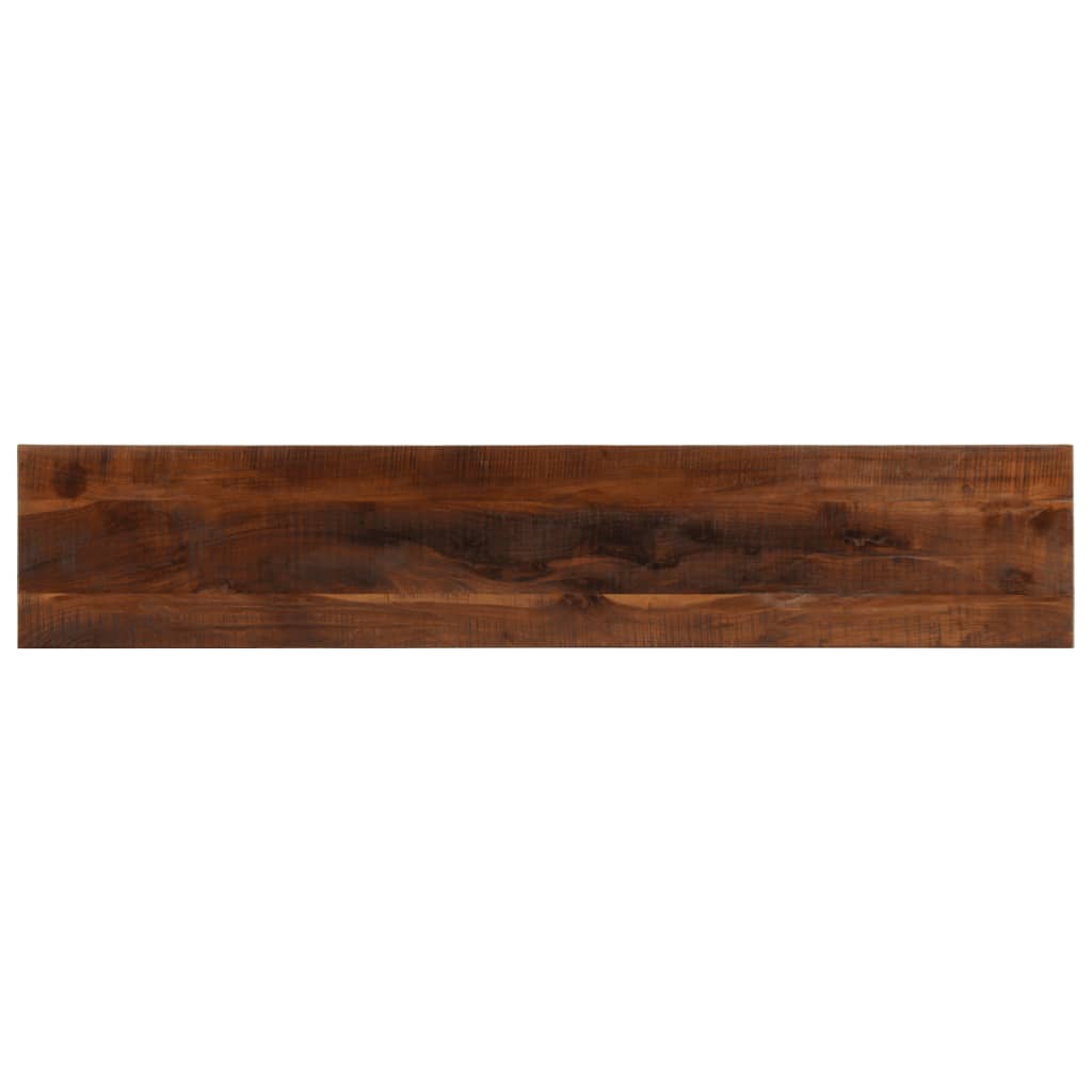 VidaXL Piano Tavolo Rettangolare In Acacia 140x30x2 Cm, Legno Massello Naturale Non Trattato, Ricambio