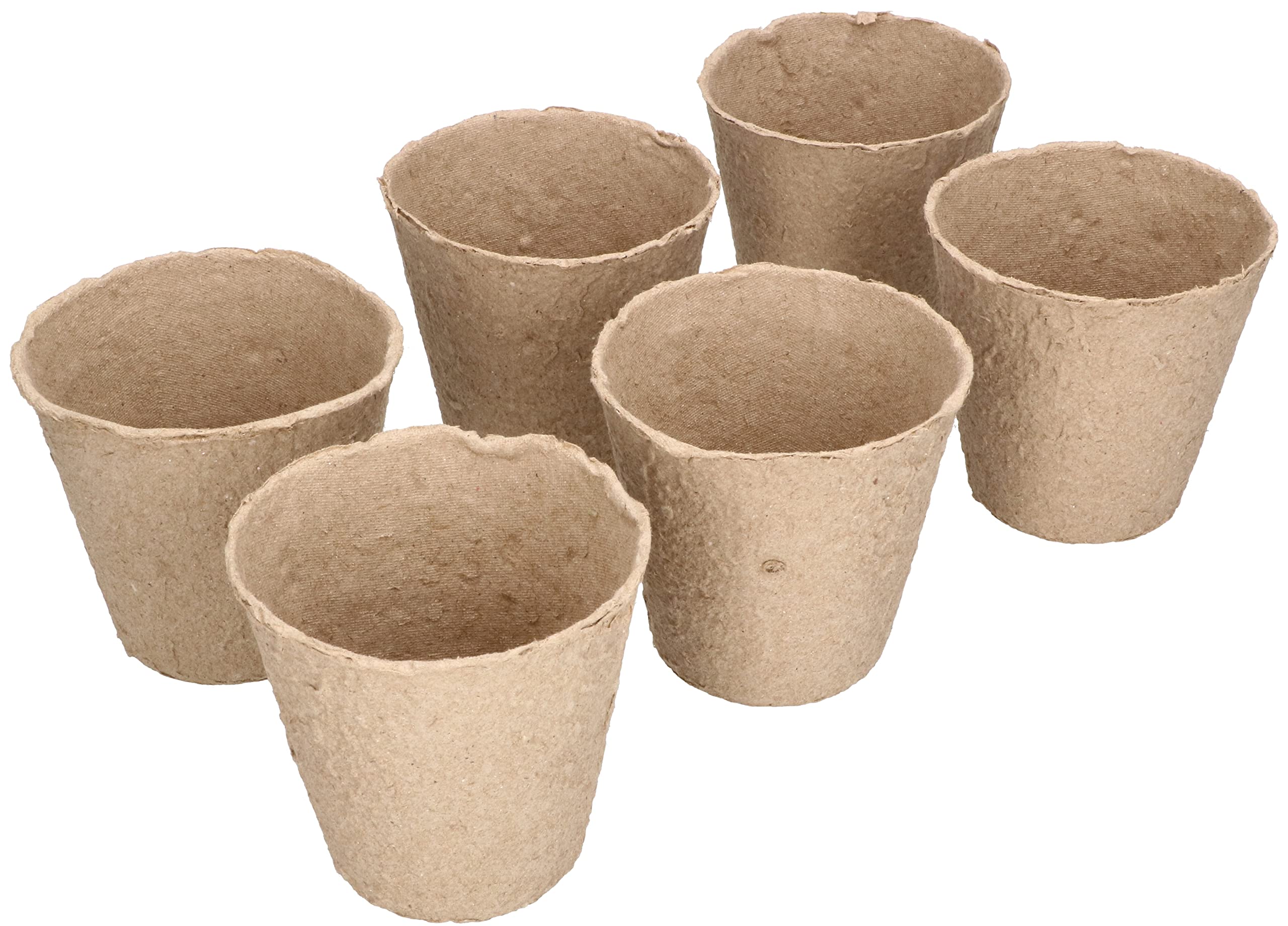 Zestaw 60x doniczki torfowe biodegradowalne 6cm do rozsady wysiewu sadzonki - KOTARBAU - 7
