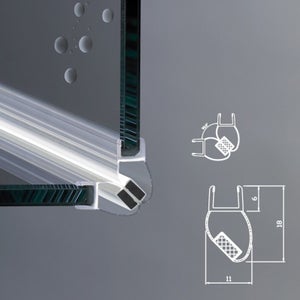 VOLA – Garniture Transparente Pour Base De Mitigeur VR17P-18 Salle De Bain