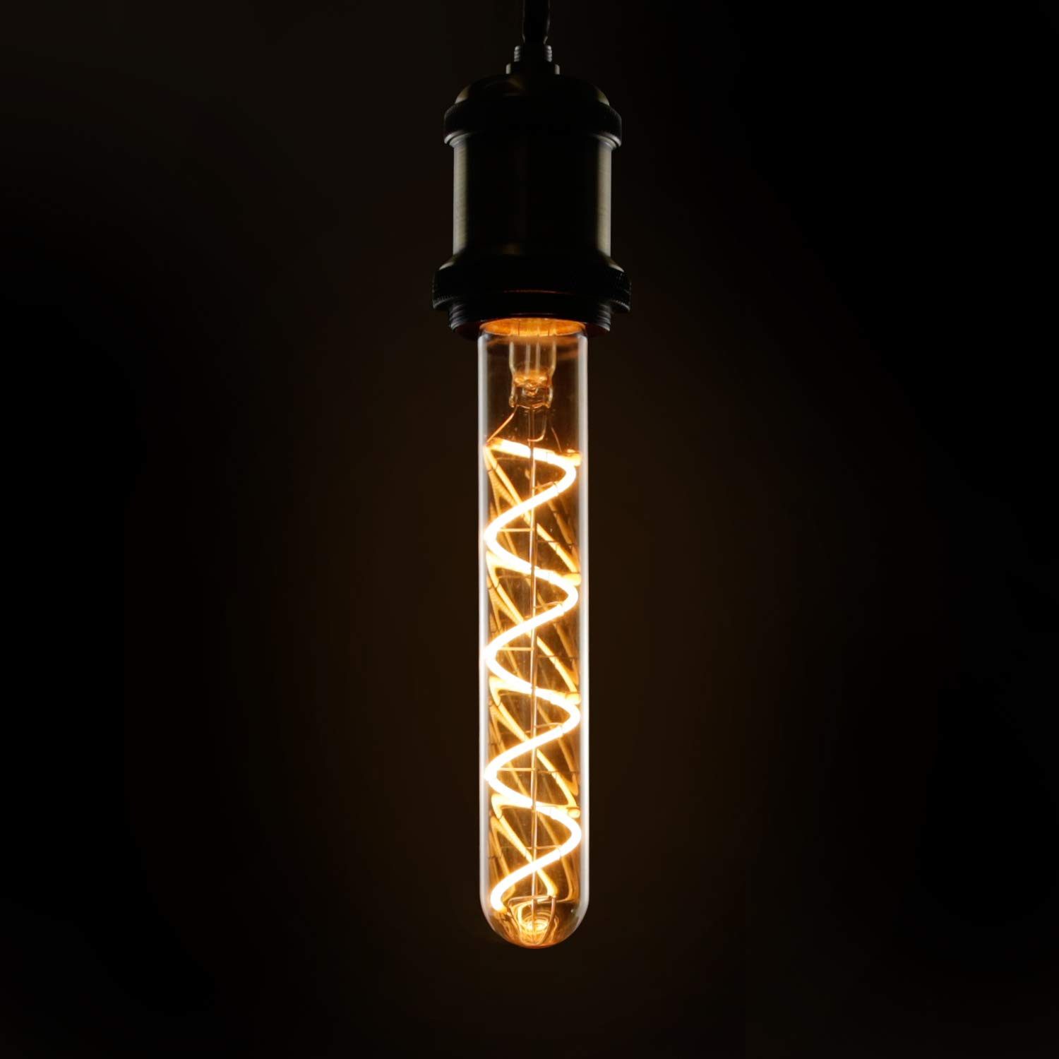 NETTLIFE Żarówka LED Vintage Tubular Edison E27 4W Ciepła biel