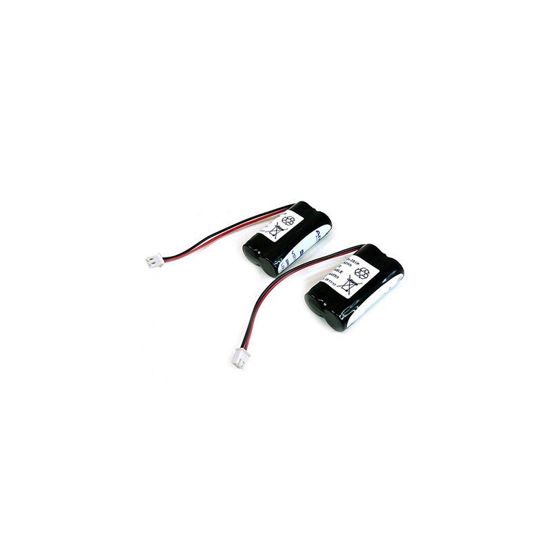 Lot de 2 batteries pour BAES - 2,5V - 0,8Ah - Côte/Côte - Cellules AA ...