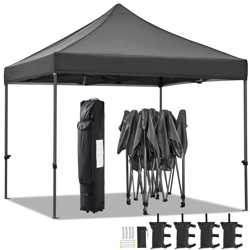 Sacs De Lestage Pour Pieds De Tente Et Parasol - Tissu Oxford 600D - Jusqu'à 25-30 Lbs - Noir