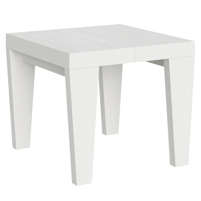 Stół rozkładany 90x90/246 cm Spimbo Biały Jesion