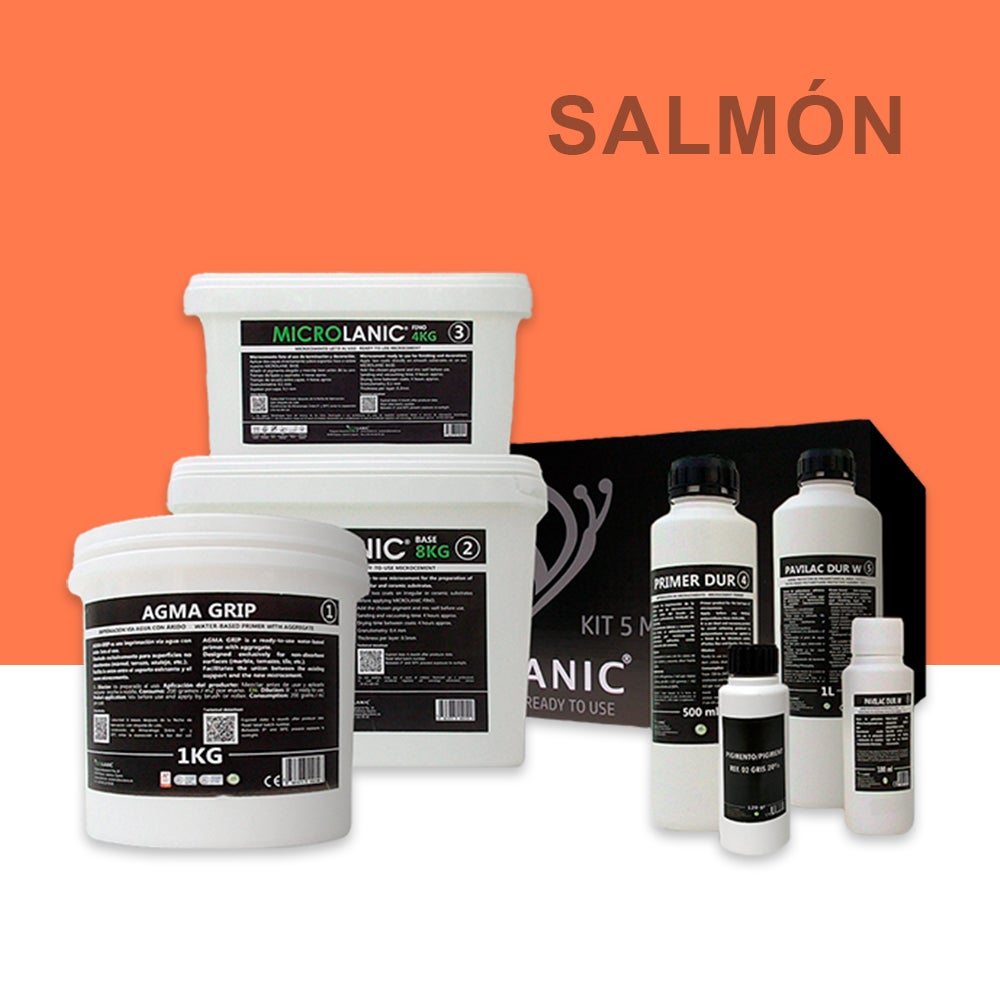 thumbnail: Pavilac Dur Gold Kit COMP A (5LT) + COMP B (0,5L) – Waterbasis Beschermende Lak Voor Microcement Vloeren