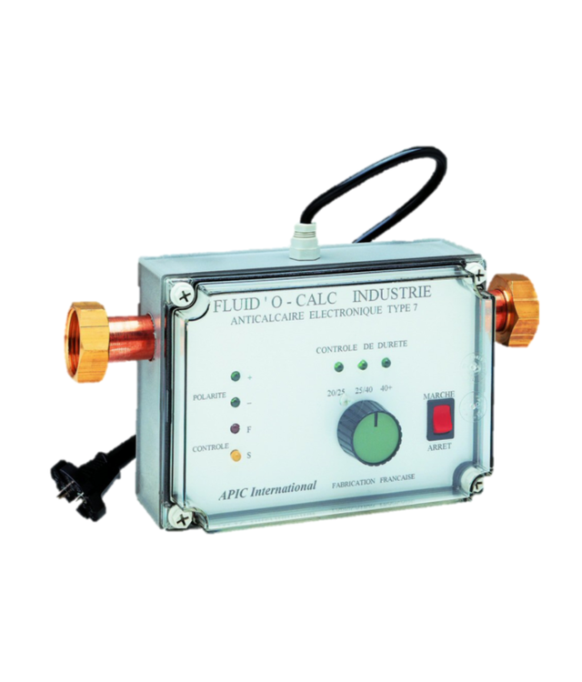 Anti-tartre à inversion de polarité FLUID’O CALC 7 - protection canalisations et appareils domestiques