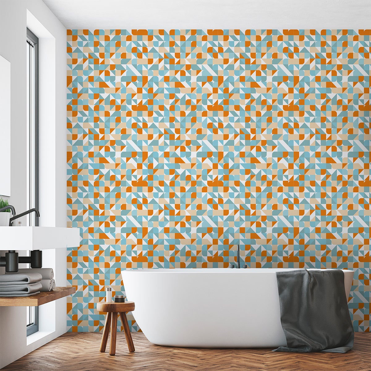 Adesivo scandinavo Suède - Sticker adesivo - adesivi murali - 30x30cm - 3