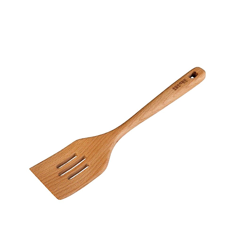 Ibili Espátula Plana De Madera De Haya - Imagen 3