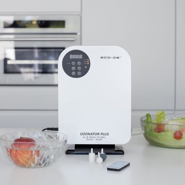 Generatore Di Ozono 600mg/h Per Casa E Auto - Purificatore Aria E Acqua, Deodorante Naturale, Con Adattatore 12V - Foto 12