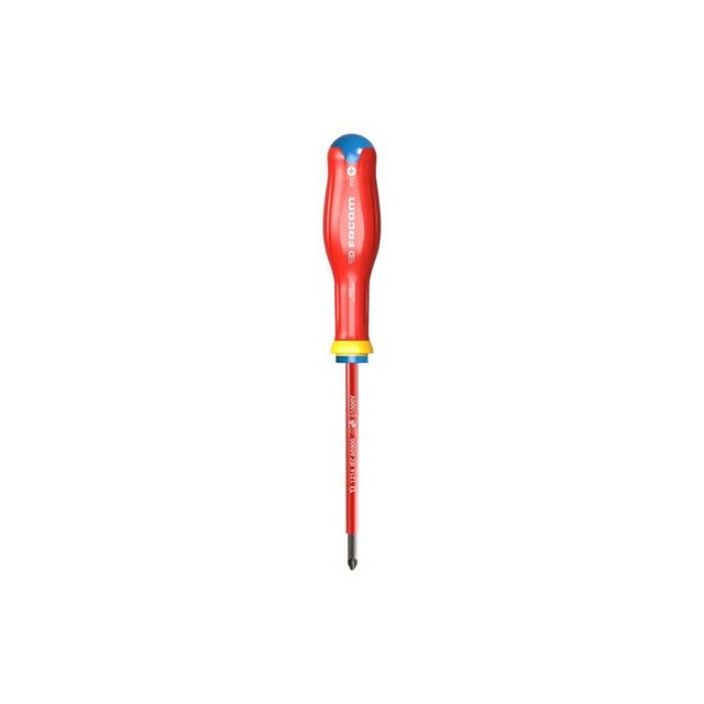 Tournevis isolé FACOM ProTwist - Pozidriv - 8 x 150mm - ATD3X150VE