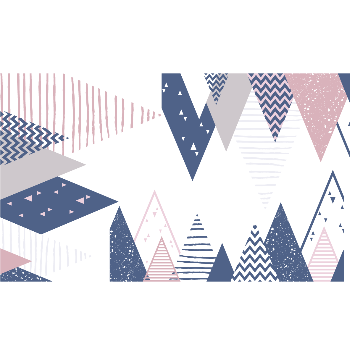 Adesivo bambino di montagna scandinavo arika - Sticker adesivo - adesivi murali - 100x170cm - 2