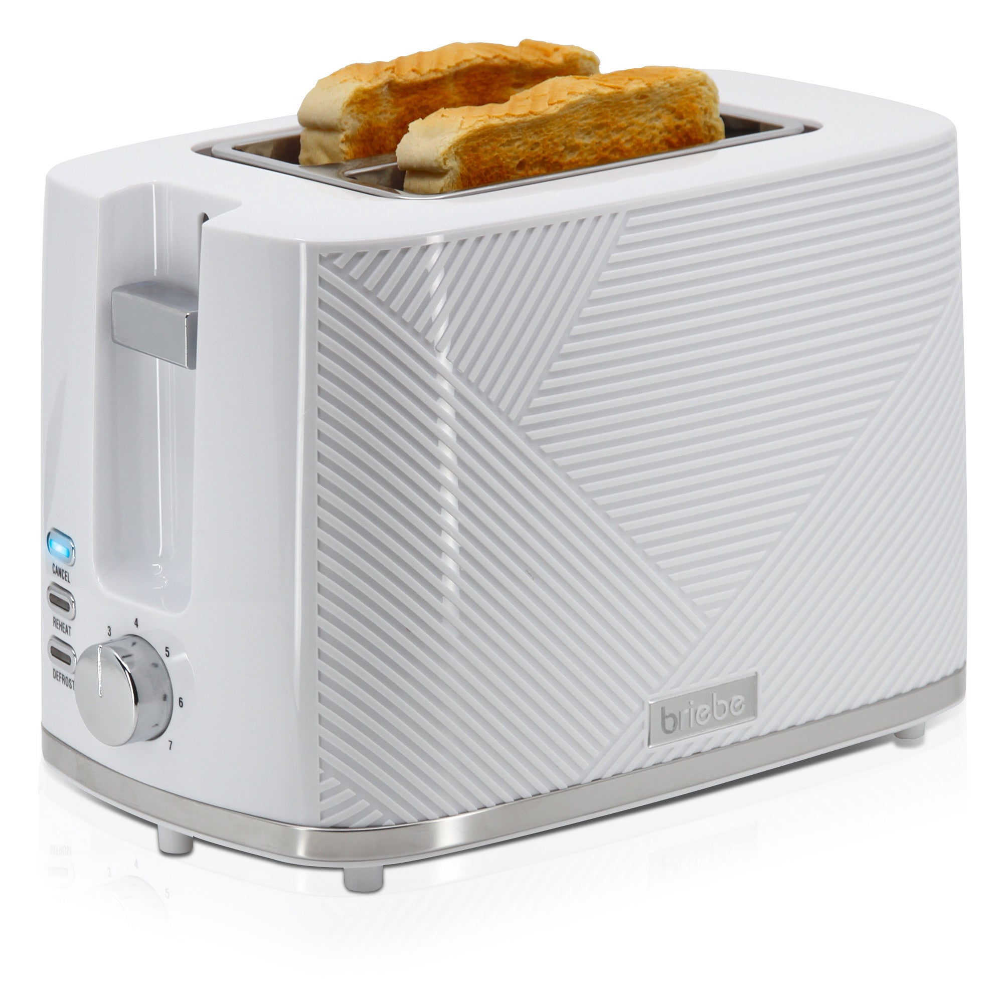 Grille-Pain Automatique 1 000 W, Toaster Compact 1 Fente Jusqu'À 2