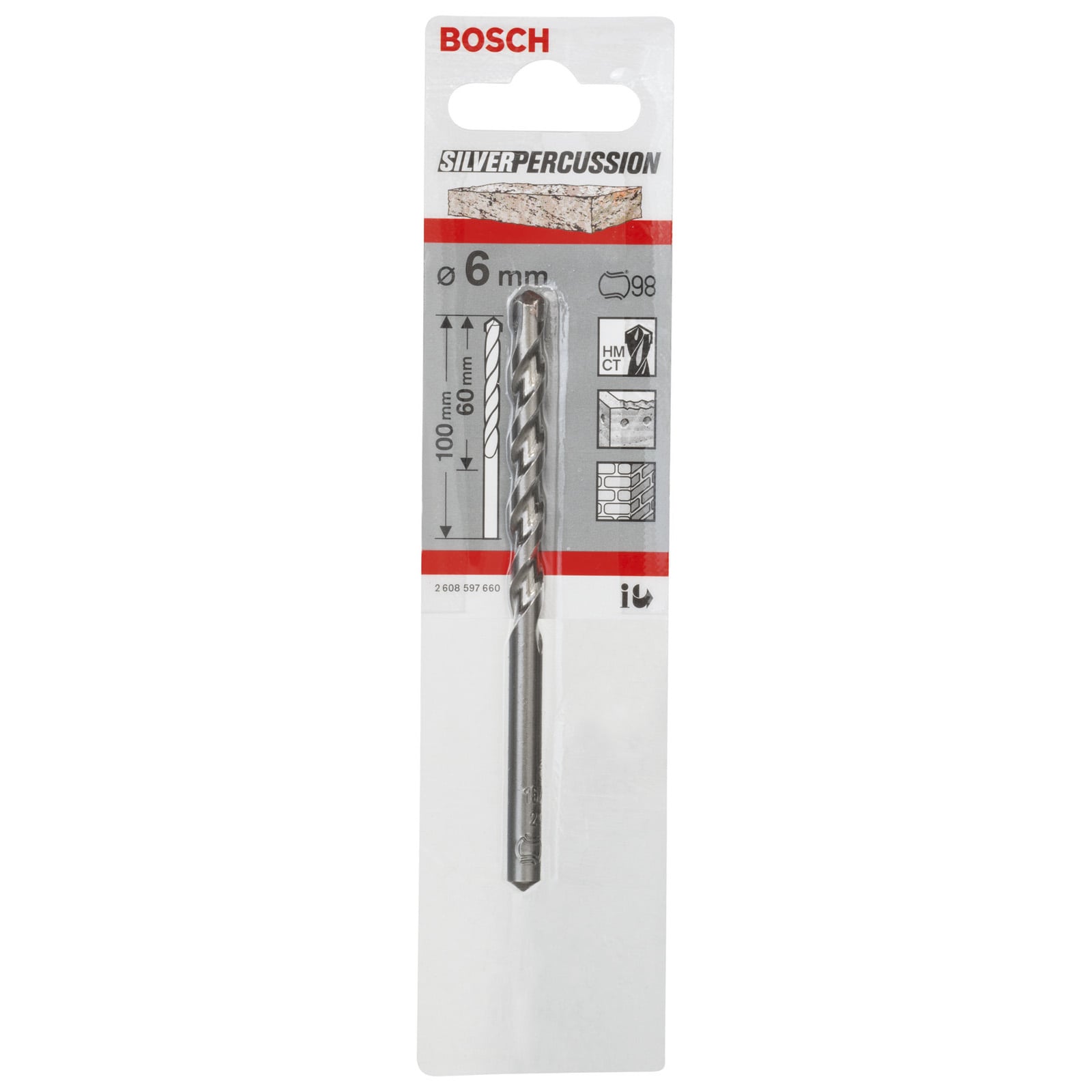Bosch Professional - Foret 6mm béton CYL-3 6x60x100mm - 2608597660 - 5