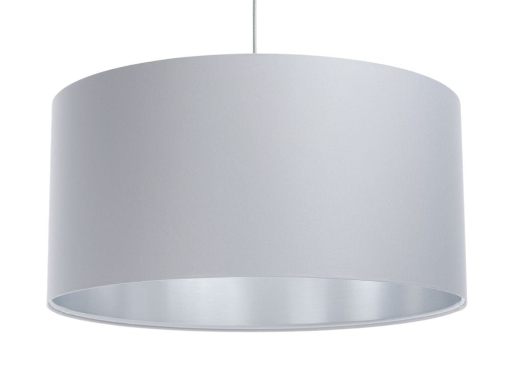 Lampa wisząca MODERN 60 szara/srebrne lustro