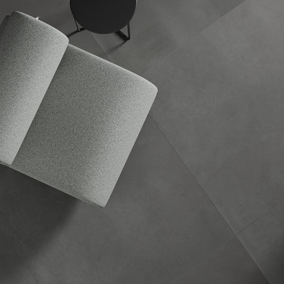 Cemento Pastello Antracite - Piastrelle 30x60 cm 9 mm - INU 9009 30x60 MATT R10 9 mm - 4