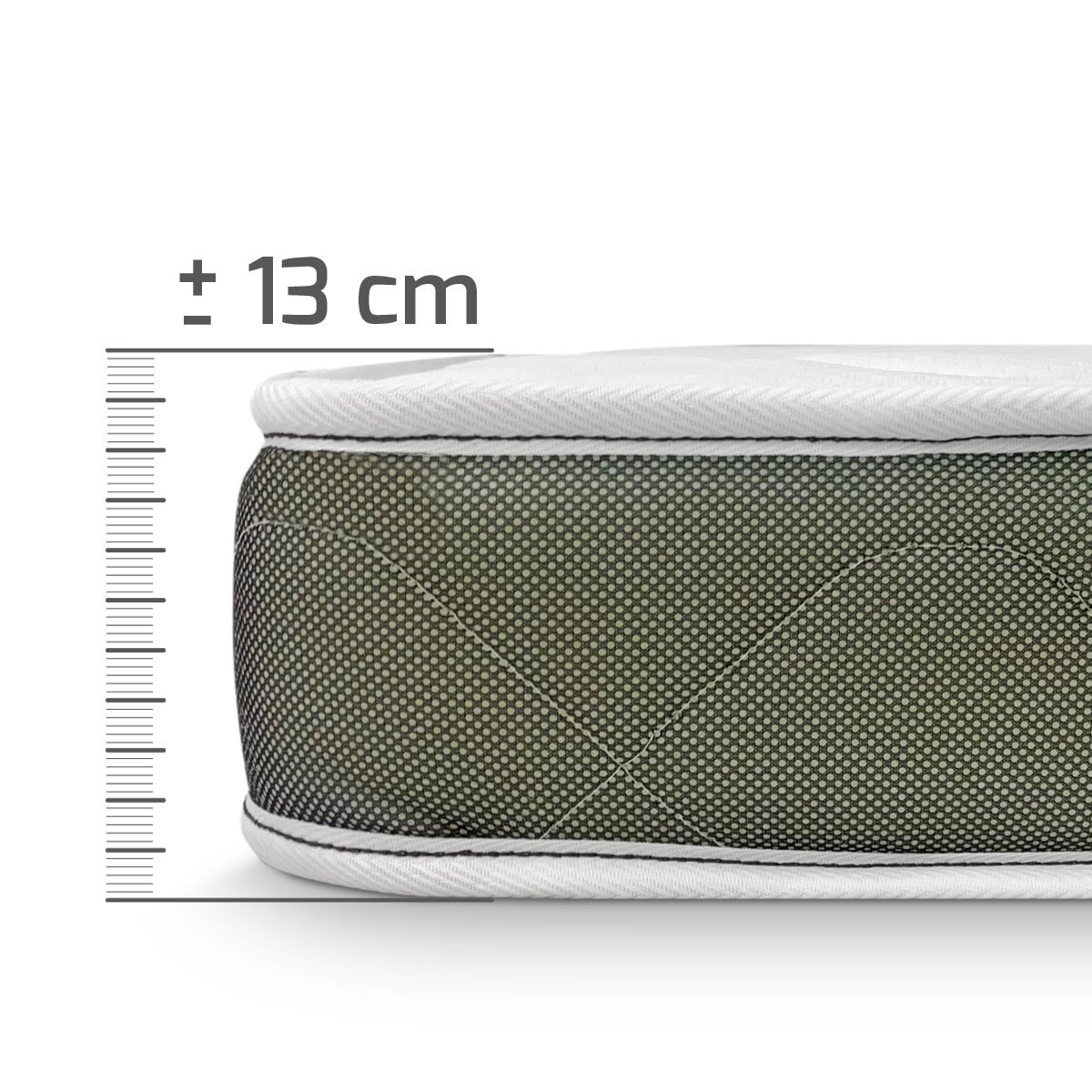 Colchão 90 x 190 Viscoelastic Fresh Reversível, com Viscosoft, Firmeza e Conforto, Firmeza Média-Alta, Lado inverno-verão - 7