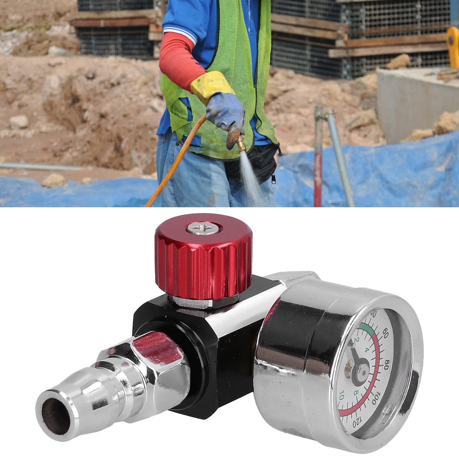 RÉGULATEUR DE PRESSION D'air, Filetage 1/4 De Pouce Pour Outil