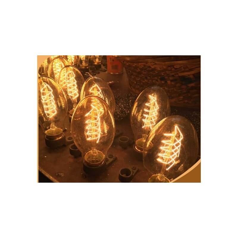 Ampoule vintage bulb Edison E27 BT55 40W incandescente à filaments - 2
